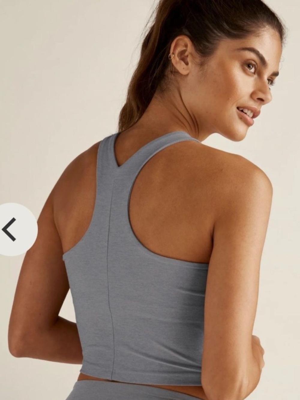 Beyond Yoga Spacedye Refocus Cropped Tank Size Large